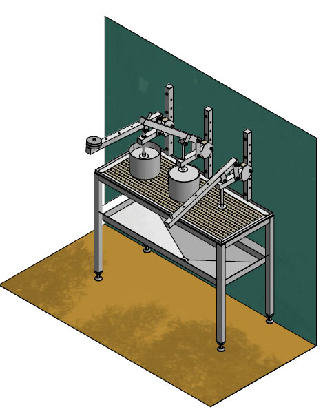 Первая фотография или схема Рабочее место прессов для сыра