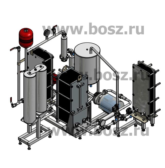 Вторая фотография или схема Пастеризатор пива ПМР-Э-5.0